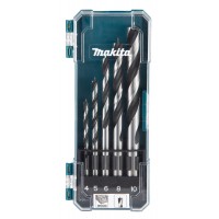 Makita grąžtų medienai rinkinys 4-10 mm (5 vnt.)